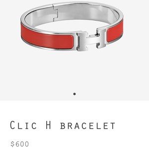 Hermès Clic H bracelet - enamel
